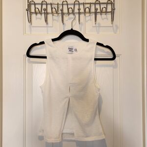 Princess Polly Women's White Tank Top